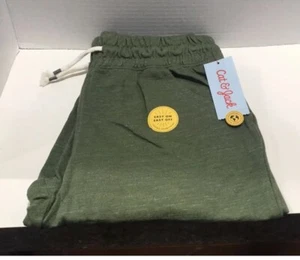 Cat & Jack Sweat Pants Darky Army Green Size XL 14/16 Girls Activewear - Picture 1 of 3