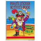 A6 Size Sticker Activity Book – Pirate Kids Party Bags Fun School Rewards Toys  