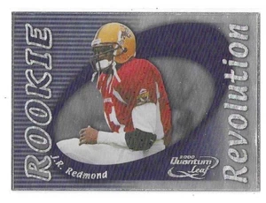 2000 QUANTUM LEAF J.R. REDMOND ROOKIE REVOLUTION #RR-02 PATRIOTS 3873/5000 - Picture 1 of 2