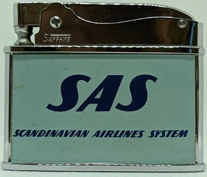 Flat Advertising Lighter SAS Made In Japan - Picture 1 of 3