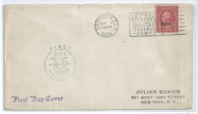 US FDC 671 Nebr. Overprint May 1 1929 Washington DC - Image 1 of 2