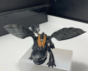 How to Train Your Dragon 9.5" TOOTHLESS Hidden World Jointed Figure 2018 Black - Picture 1 of 12