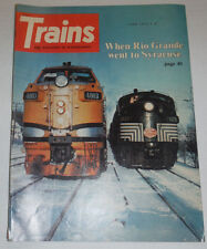 Trains Magazine Rio Grande Went To Syracuse June 1976 120614R2