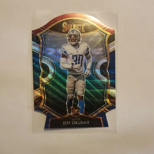 2020 Panini Select JEFF OKUDAH Concourse Tri Color Prizm Rookie RC SP /199 - Picture 1 of 8