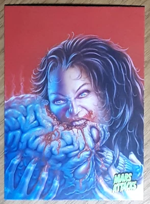 2013 Mars Attacks! Invasion Card 86 FEAST OF BRAINS. - Image 1 of 3