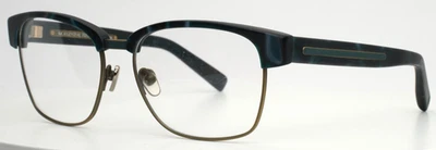 MORGENTHAL FREDERICS Adrian 817 Azul Dorado Hombres Anteojos Cuadrados 56-17-140 B:44 Foto 1 de 4