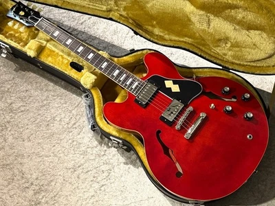 Epiphone/Inspirado por Gibson Custom 1962 ES-335 Reedição Anos Sessenta Cherry NOVO - Imagem 1 de 4