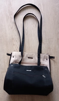 Handtasche Schwarz / beige? / Wendetasche ? - Bild 1 von 4