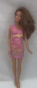Nude Barbie 1999 Fashion Fever Wave  Brunette Teresa Doll + 2 Outfits Green Eyes - Picture 1 of 14