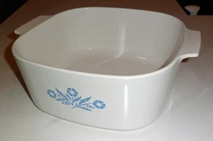Corning Ware A-5-B, 5 Quart Blue Cornflower Casserole - No Lid - Picture 1 of 4