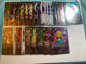 dragon ball super fusion world Fb04 Konvolut 27 zufällige Holos - Bild 1 von 9