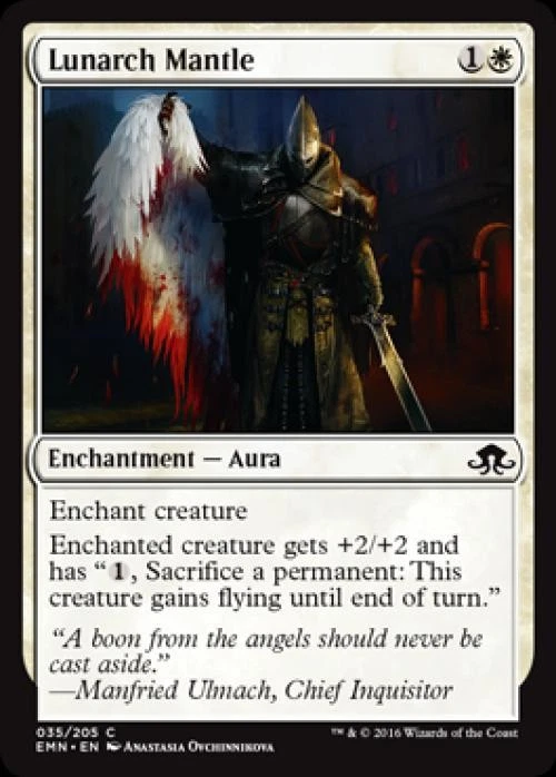 Lunarch Mantle -Foil Light Play MTG Eldritch Moon - Image 1 of 1