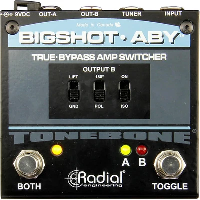 Pedal Interruptor Radial Engineering Big Shot ABY True Bypass Foto 1 de 3