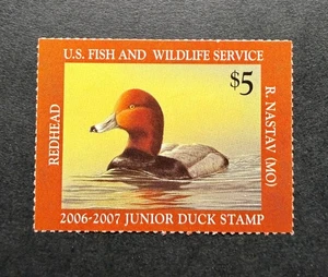 WTDstamps - #JDS14 2006 - US Junior Duck Stamp - postfrisch OG NH - Bild 1 von 2