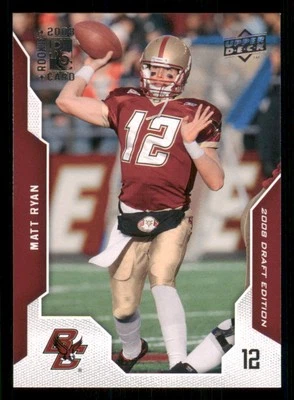 2008 Upper Deck Draft Edition #74 Matt Ryan RC - Image 1 of 2