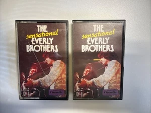 THE SENSATIONAL EVERLY BROTHERS - 'Self Titled' Tape 1 & 2 Cassette Tape Album - Picture 1 of 5