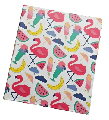 Carpeta de 3 anillas vintage organizadora llena de cuaderno diseño flamenco Foto 1 de 4