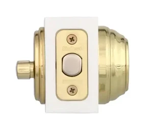 NEU Kwikset poliertes Messing Einzylinder Riegel/Schlüssel Smartkey 99800-120 980 - Bild 1 von 4