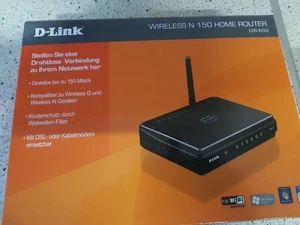 D-LINK WIRELESS N 150 HOME REUTER DIR 600 MIT DSL ODER KABELMODEM - Bild 1 von 3