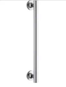 KOHLER Duschtürgriff Metall Bad hell poliert silber 2-1/2 x 14 Zoll - Bild 1 von 5
