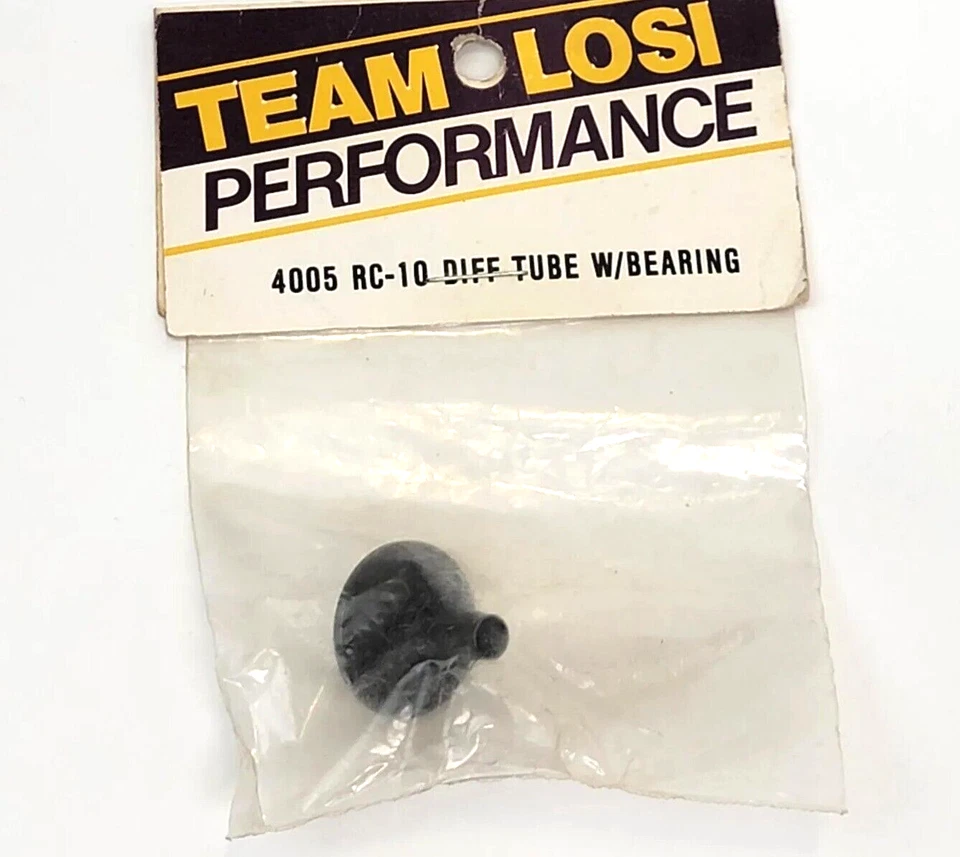 Vintage Team Losi 4005 Diff Tube With Bearing for Associated Rc10 6 Gear Trans
