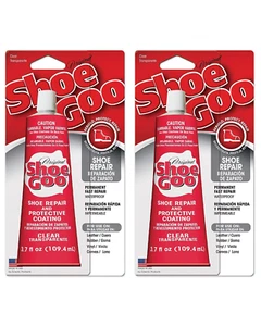 2x Shoe Goo Repair Kit, Leather Rubber Shoes Adhesive Glue 110ml - Clear - Picture 1 of 3