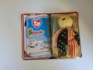 Ty Beanie Babies-Rare! Spangle The Bear - McDonalds - 1999 in original packaging - Picture 1 of 3