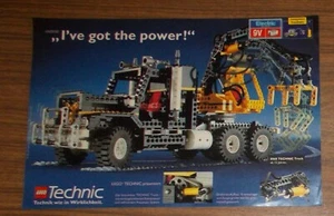 Rara Pubblicità LEGO Technic 8868 Air Claw Rig Truck 1992 - Foto 1 di 1