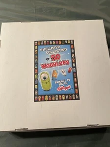 Disney Wobblers Kellogs “COMPLETE SET OF 50 IN BOX” Rare - Picture 1 of 2