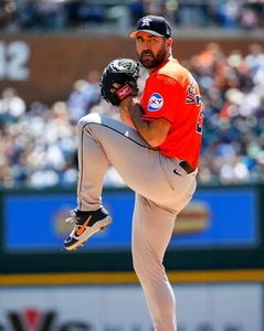 8x10 Photo JUSTIN VERLANDER Houston Astros ‘17 World Series Champion ‘22 MVP CY - Picture 1 of 1