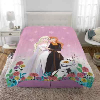 Edredón Disney Frozen Enchanted Spirit 2 piezas Revr doble/completo con hojas de tamaño completo Foto 1 de 4