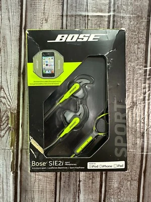 BOSE SIE2i Sport Headphones Reebok Armband  Apple iPhone  GREEN  NEW  OPEN BOX - Image 1 of 4