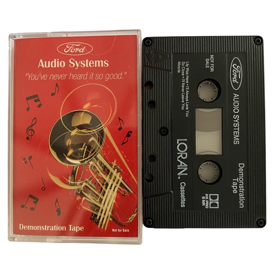 FORD AUDIO SYSTEMS Vintage Demo Cassette Tape. Various Artists. Free Shipping! - Image 1 of 2