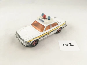 MATCHBOX LESNEY # K-66 SUPERKINGS JAGUAR XJ12 POLICE PATROL SET DIECAST CAR - Picture 1 of 5