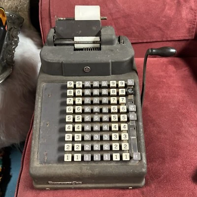 Vintage Burroughs Adding Machine B225987 - Image 1 of 4