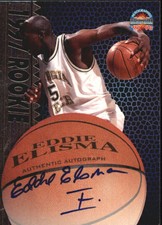 1997-98 Score Board BK Autographed Signature Silver #NNO Eddie Elisma  C13750 