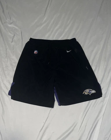 Nike Dri-fit Baltimore Ravens NFL Football On Field athletic Shorts Mens Size Xl Cover