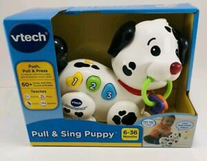 VTech Pull and Sing Puppy Toy Learning Toy Dalmatian Babys Toy Children Toy Fun