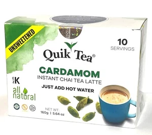 Quik Tea Cardamom instant Chai Tea Latte ( Unsweetened ) - Picture 1 of 4