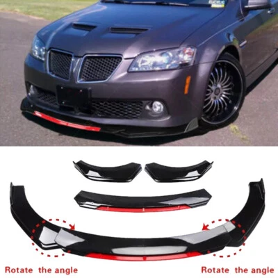 For Pontiac Grand Prix Front Bumper Lip Spoiler Splitter Body Kit - Image 1 of 4