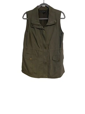 Chaleco Hannah para mujer M verde sin mangas bolsillos en capas senderismo aire libre deportivo Foto 1 de 4