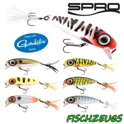 Spro Wobbler Iris Underdog 7cm 13g Crankbait Kunstköder Gamakatsu Jerkbait - Bild 1 von 2