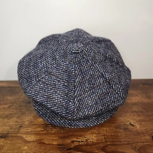 Vintage Conor Quin Irish Flat Cap 100% Pure Wool Made in Ireland 7 3/8 60 - Picture 1 of 9