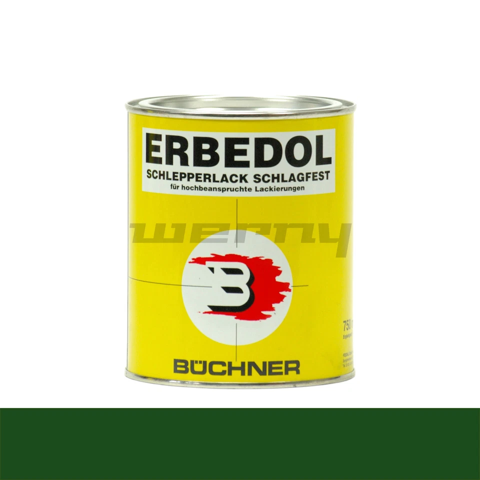 Büchner Erbedol John Deere grün 87 Lack Kunstharzlack SL6810 750ml