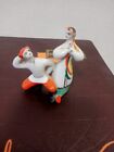 Porcelain Mini Figurine Ukrainian Dance Hopak USSR Original