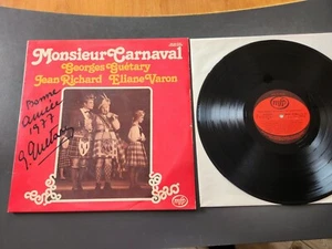 MONSIEUR CARNAVAL - SIGNIER WIDMUNG VON GEORGES GUETARY - Bild 1 von 5