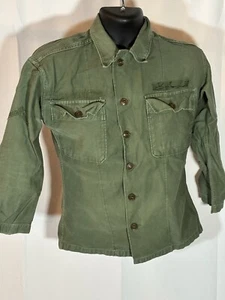 Vintage US United States Uniform Shirt Marine Korean War Era Size XS 17” Chest - Picture 1 of 21