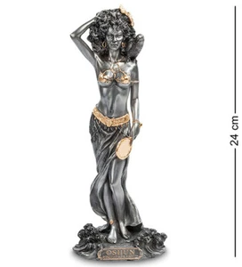 Figurine Veronese Oshun - Goddess of Beauty Resin Statue Sculpture 9" Italy - Picture 1 of 3
