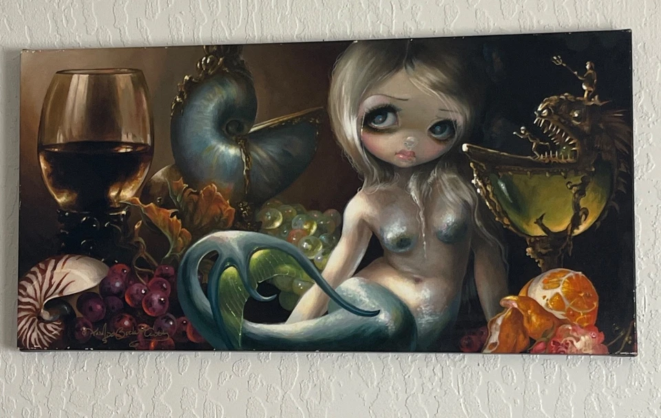 Жасмин Бекет-Гриффит - холст печать под названием "Stilleven 2: Zeemeermin" - Изображение 1 из 4