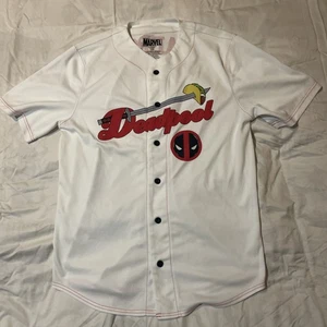 Marvel DEADPOOL #91 Baseball Jersey Men's Large - Picture 1 of 5